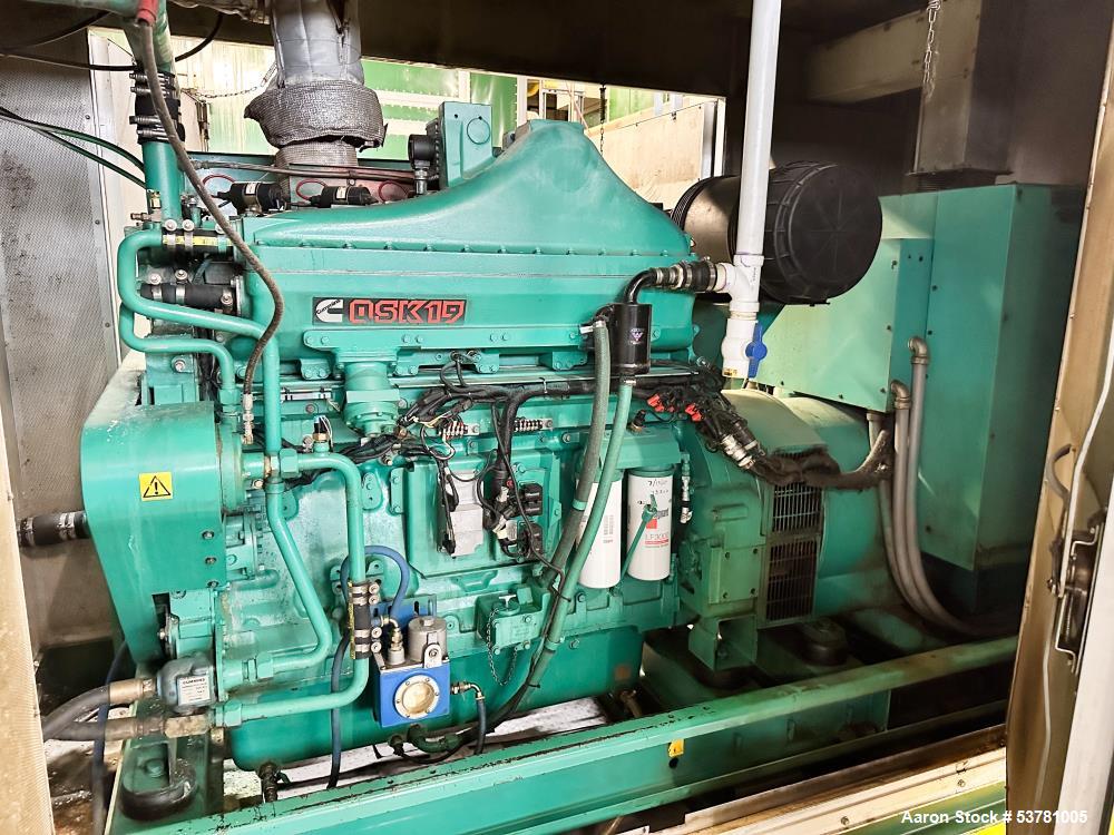 1.1 Megawatt Cummins Generator Set – Natural Gas, Stamford AVK, Complete Package